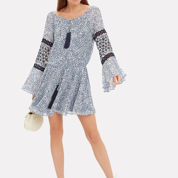 Alexis Dresses & Skirts - ALEXIS Lanelle Embroidery Speckled Dot Mini Dress